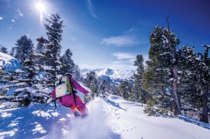 Skifahren am Graukogel